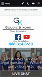 Mobile Screenshot of goudiekohn.com
